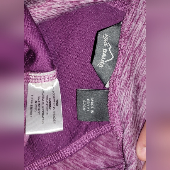 Eddie Bauer, Women's jacket, purple, women's size small - Picture 3 of 4